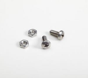 1/4" Hex Nuts (2) and 1/4" Screws (2) for Feeding Bowl, Part 1214