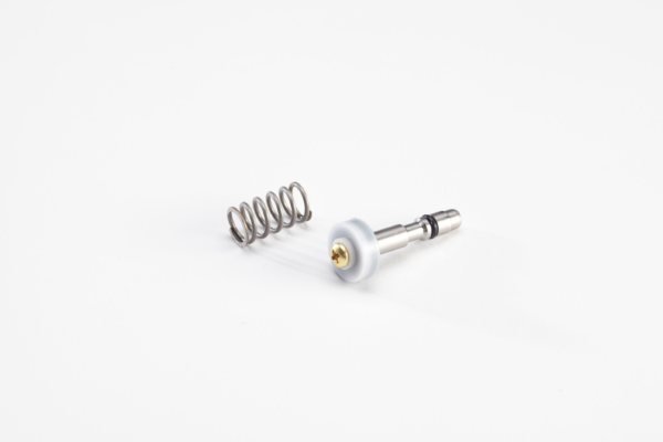 Valve stem, includes cup, screw, washer, o-ring and spring